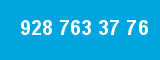 928 763 37 76 928 763 37 76